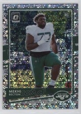 2020 Panini Donruss Optic Rookies Silver Circles Prizm 56/125 Mekhi Becton 1m8i