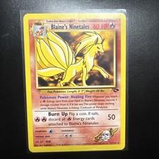 Blaine's Ninetales 21/132 Gym Challenge Regular on eBay
