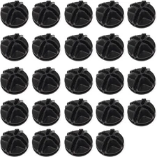 Honbay 24PCS Wire Cube Plastic Connectors for Modular Storage Organizer Small 