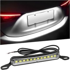 Waterproof White LED License Plate Light, 12V DC High Brightness Color: White