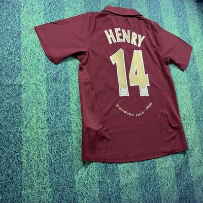 Thierry Henry Arsenal 2005/2006 Highbury Jersey - Retro Jersey