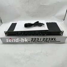 DBX 223XL Stereo 2-Way/Mono 3-Way Crossover Rack Mountable US NEW