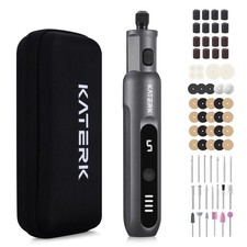 Cordless Rotary Tool Kit, 3.7V Mini Rotary Tool with 5 Speed and 70PCS Access...