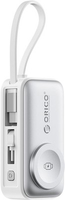 ORICO Mini Powerbank 5000mAh, PD 22,5W Externe Handyakkus mit Klappbarem USB-C S