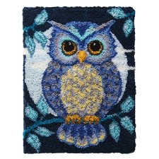 Herrschners  Blue Moon Owl Latch Hook Kit
