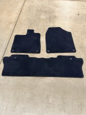 Honda 2016-2021 Pilot Black Carpet Floor Mats 3 Set Tg7 New - Oem Honda 2016-2021 Pilot Black Carpet Floor Mats 3 Set Tg7 New - Oem