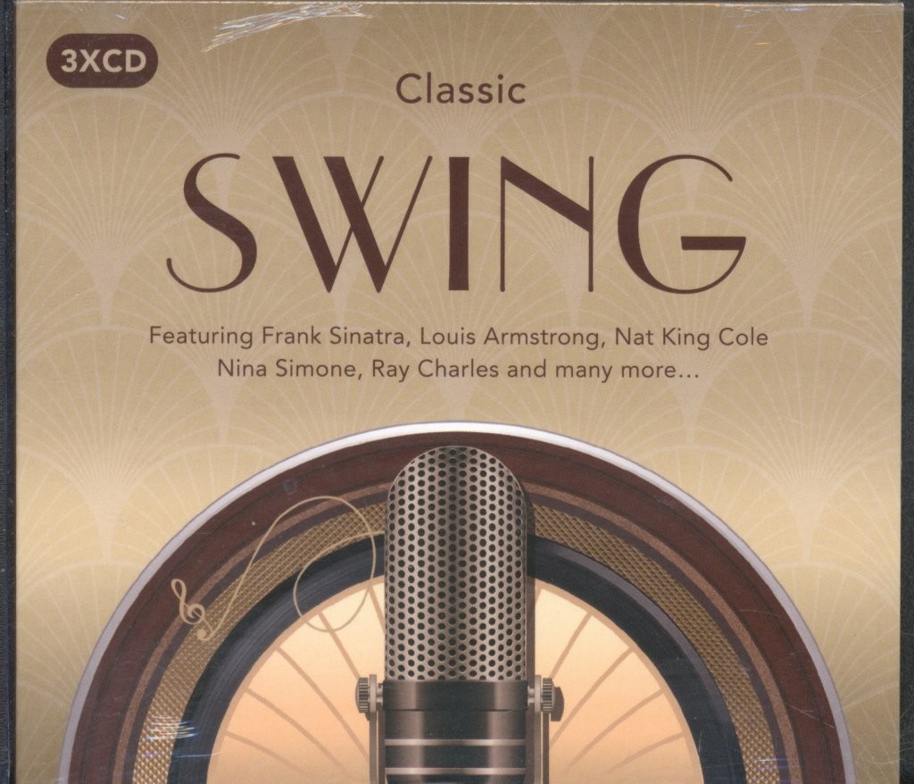 Various Artists Classic Swing triple CD UK Rhino 2016 3 X CD in tri-fold digipak