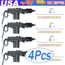 4pcs Universal 2 Wires 12v Car Auto Motor Heavy Duty Power Door Lock Actuator