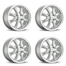 Set Of 4 Konig Rewind 16x7 4x114.3 0 Silver Wheels Rims Set Of 4 Konig Rewind 16x7 4x114.3 0 Silver Wheels Rims