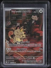 2025 Pokemon Destined Rivals Illustration Rare #203 Team Rocket's Meowth