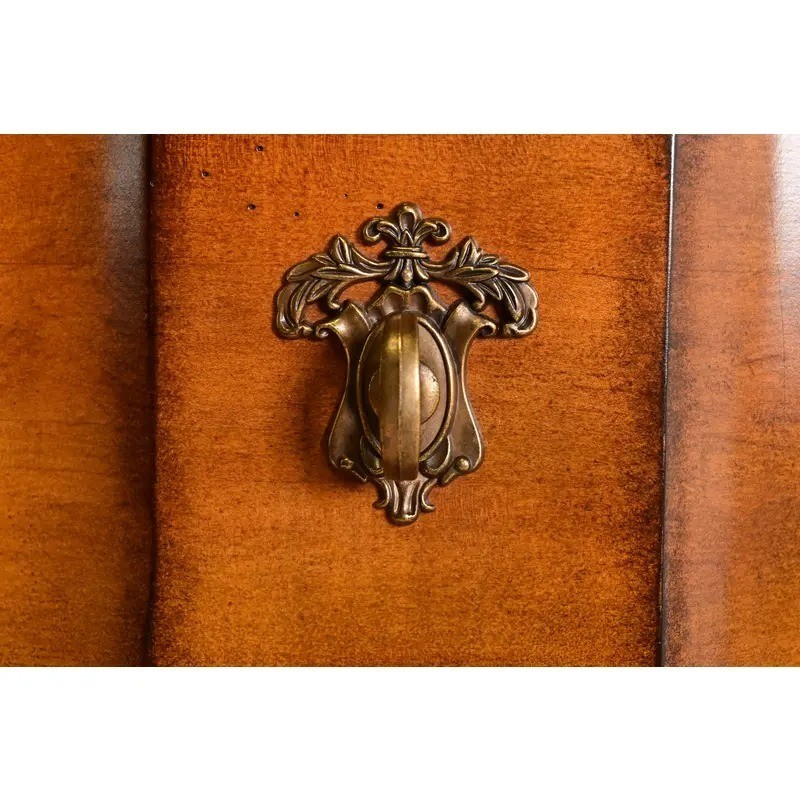 Drexel Heritage French Empire Carved Fruitwood Lingerie Chest or Semainier