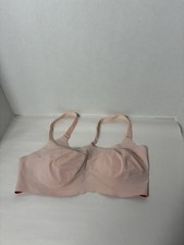 Knix Bra Sz 7 36DD Wireless Lightly Lined Pink Comfort Adjustable Straps