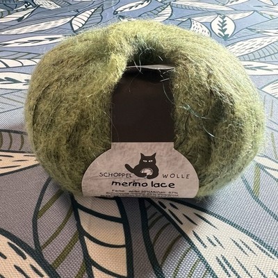 Schoppel Wolle Zauberwolle yarn- 250m- 100% Virgin merino wool, Green