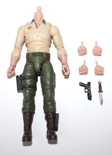 PURGE 929 - Retro Duke Body - GIJOE CLASSIFIED SERIES 6" Scale 1/12