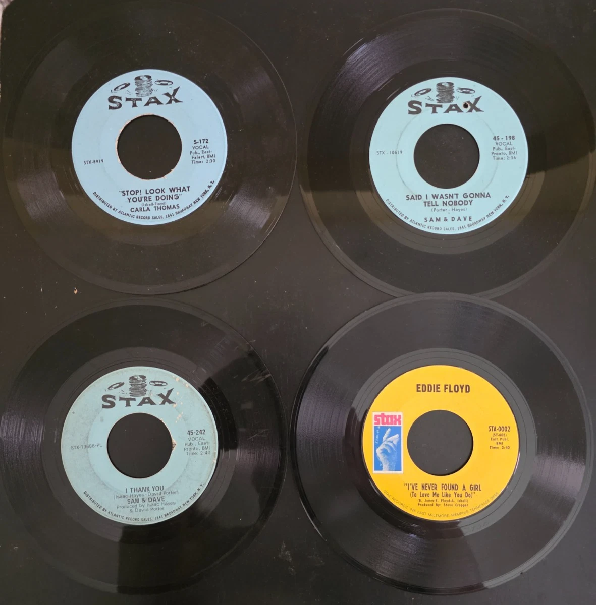ソウル・ミュージック 7インチ アナログ・レコード40枚セット Stax Stax 45 RPM Speed Vinyl Records for sale | eBay