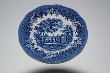 VTG J & G Meakin Romantic England Blue  Dessert Pie Salad Plate 7"