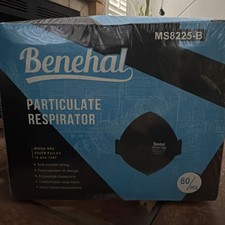 NIOSH Approved N95 Mask Particulate Respirators, Pack of 60 N95 Face Masks,Black