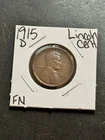 1915 D Lincoln Wheat Cent Penny Nice FN Fine Better Date 1c Coin (Raw18969)