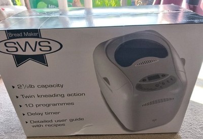 Brotbackautomat Maschine Brandneu Versiegelter Karton Haus Bäckerei Teigmaschine SWS SBM105