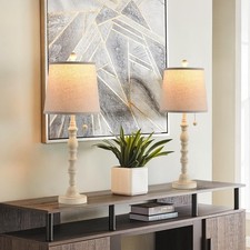 Terpsichore Lamps for Living Room Modern Farmhouse Table Lamp Bedside Reading...