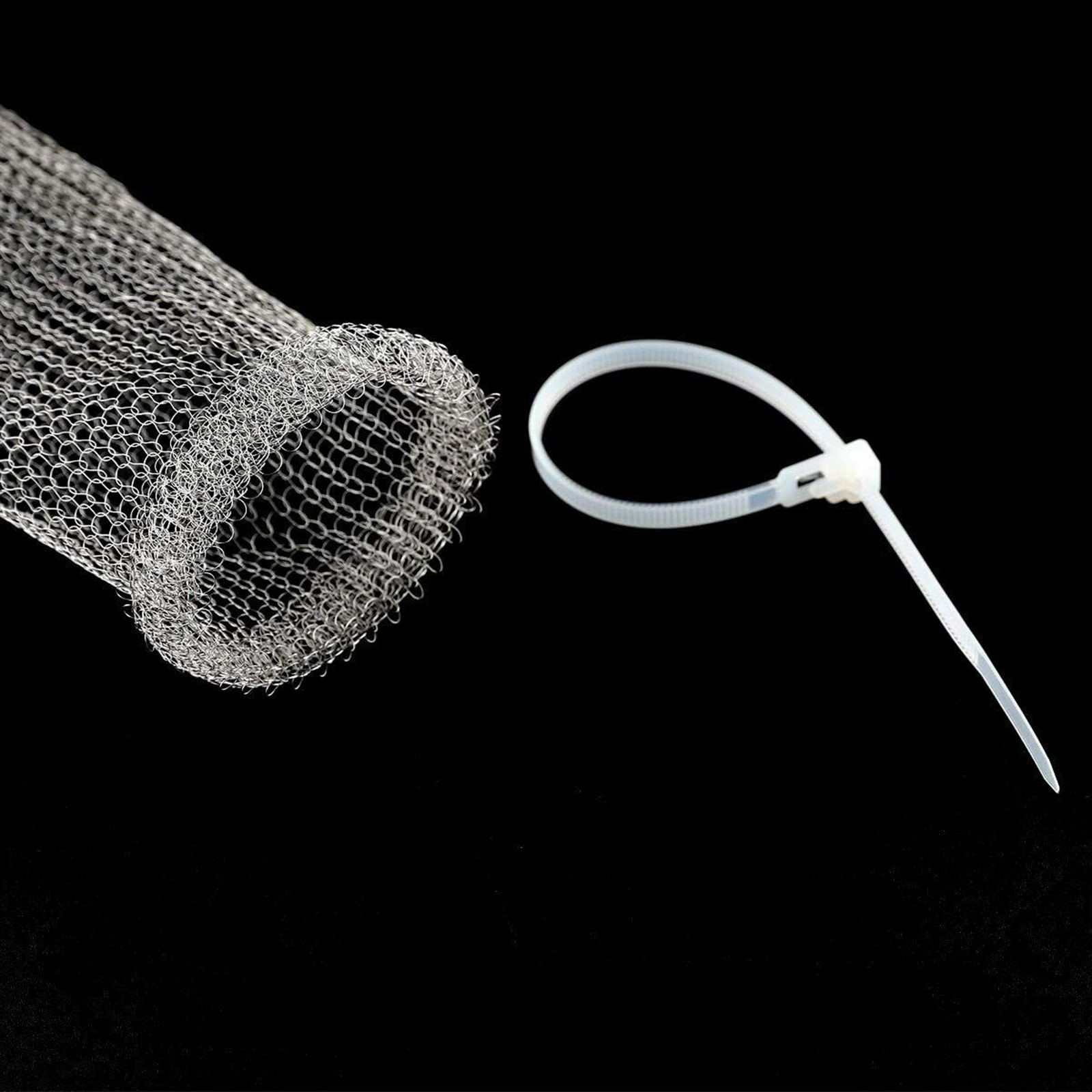12Pcs Lint Traps With 12 Ties Attach To Washer Sink Hose Stainless Steel Lint Ca