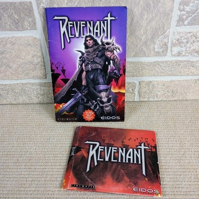Revenant PC CD-ROM Video Game 1999 Eidos Interactive Cinematix 3 Discs & Manual