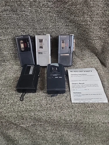 Sony Microcassette-Corder M-530V VOR Handheld Voic