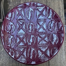 Vintage Platter Large Tuscan-Style Decorative Centerpiece Table Decor