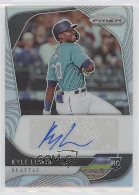 2020 Panini Prizm Rookie Silver Prizm Kyle Lewis #RA-KL Auto RC 0vl1