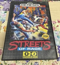 Streets of Rage (Sega Genesis, 1991) MISSING MANUAL, TESTED, FAST SHIPPING 🔥