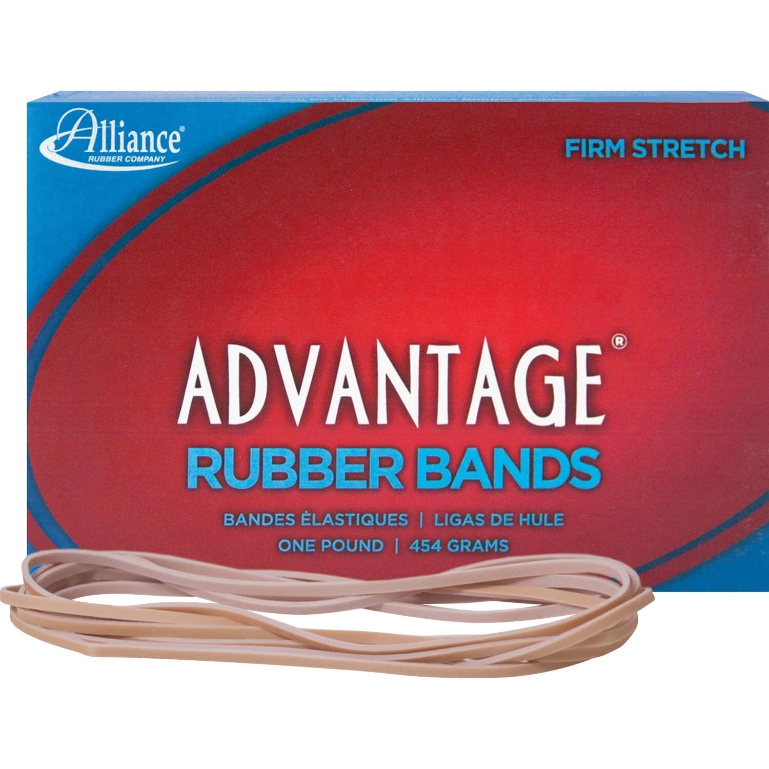 Rubber ALL27405 Rubber Bands- Size 117B- 1 lb.- 7in.x.13in.- Natural