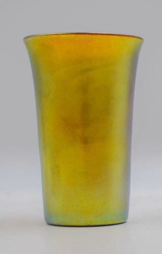 Steuben Gold Aurene Art Glass Tumbler