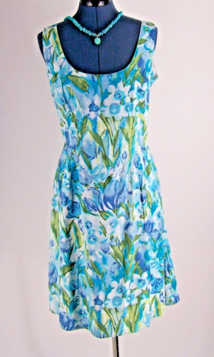 Tommy Hilfiger Cotton Floral Sleeveless Dress size