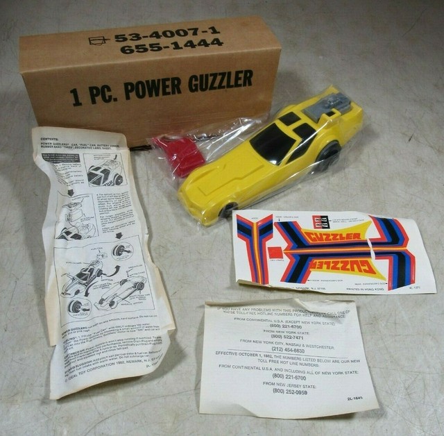 Vintage 1982 Ideal Power Guzzler Funny Car Toy New NOS NIB eBay