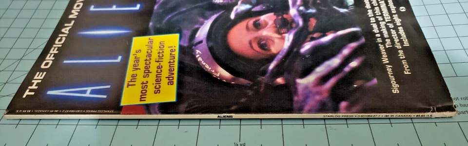 Aliens Official Movie Book” The making of "Aliens" 1986, Great shape, rare - Image 3 of 4