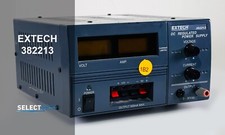 EXTECH 382213 TRIPLE OUTPUT DC POWER SUPPLY 0-30V 5V 12V REF.: 004N