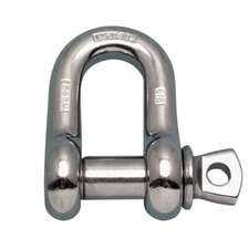 STAINLESS STEEL 316-NM CHAIN SHACKLE 5/8" OVERSIZE PIN (S0115-FS16)