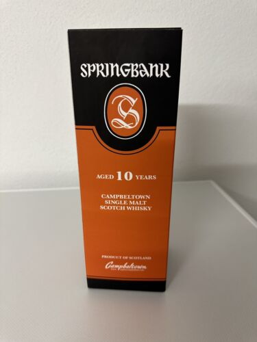 Springbank 10 Jahre 0,7 Liter 46% Vol. - Bild 1 von 2