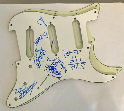 D-12 Proof Kuniva Kon Artis Swifty McVay Bizarre Signed Pickguard COA ...