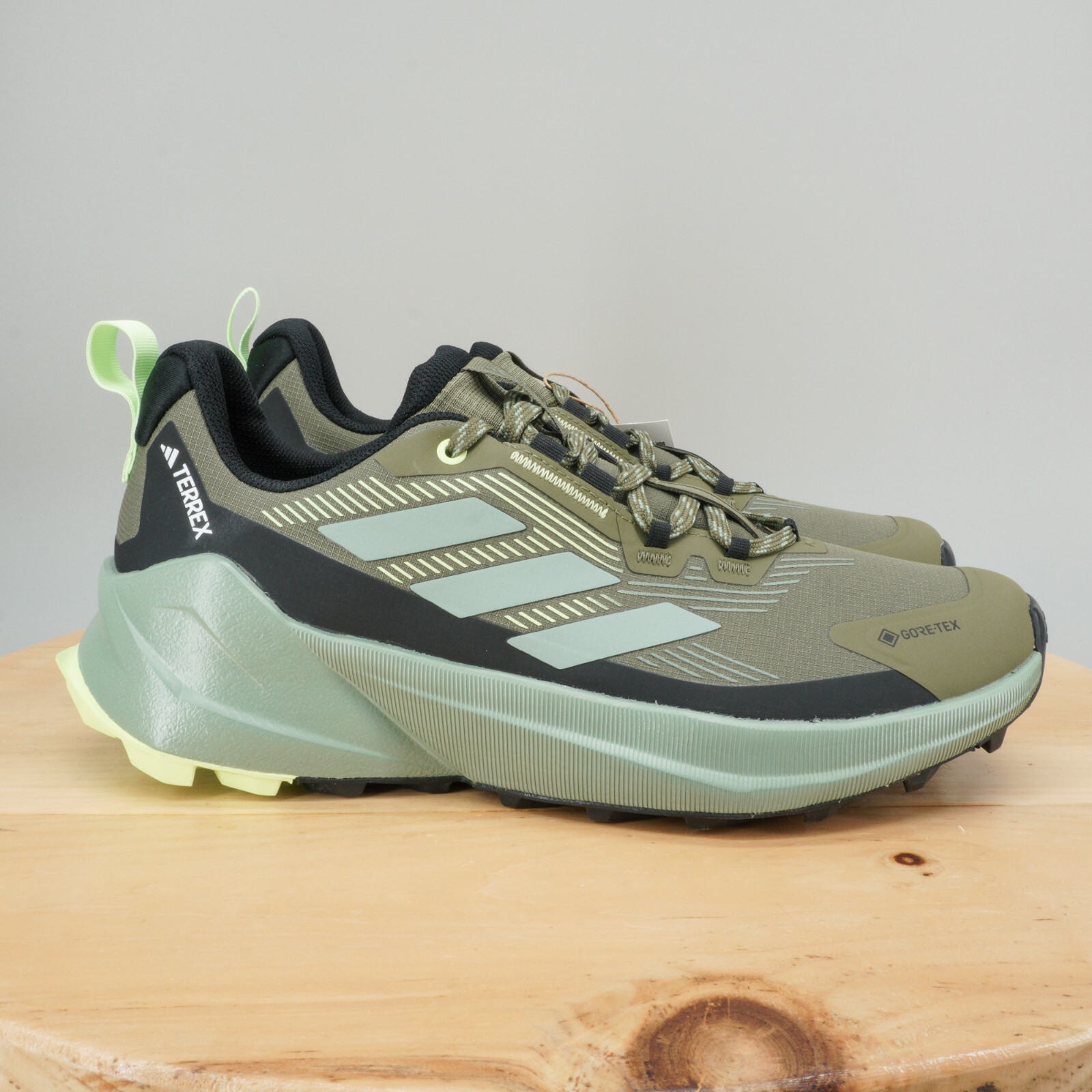 Adidas Terrex Trailmaker 2.0 GTX Men's Size 8.5 Shoes Olive Strata Hiking NEW