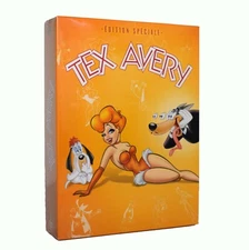 PAL FORMAT - RARE TEX AVERY BOX SET SPECIAL EDITION (5 DVD 9 Hours) - NEW SEALED