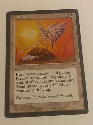 Afterlife - Magic the Gathering MTG Mirage Single Card | eBay Afterlife - Magic the Gathering MTG Mirage Single Card | eBay