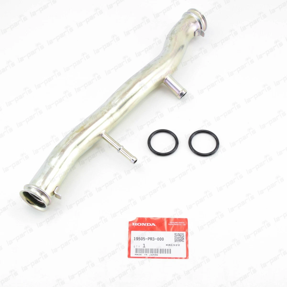 Genuine HONDA OEM INTEGRA CIVIC Water Pump Connecting Pipe & Gasket x2 Set