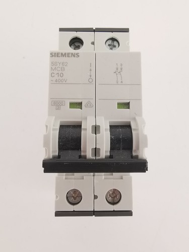 Siemens 5SY6210-7 C10 Leitungsschutzschalter 2-polig Sicherungsautomat - Bild 2 von 3