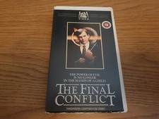 THE FINAL CONFLICT RARE PRE CERT ON 20TH CENTURY FOX WITH WHITE CBS FOX BOX