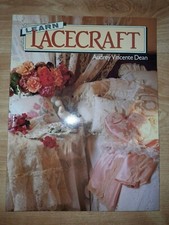 LEARN LACE CRAFT ANDREY VINCENT DEAN BOOK NEVER USED