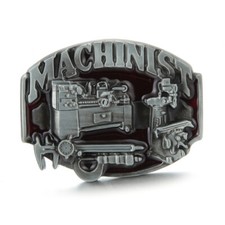 Machinist Belt Buckle Western Cowboy Native American MACH-01 