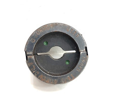 Burndy U11T U-Type Die for Hydraulic Crimpers, Index 11, 1 STR CU, Green