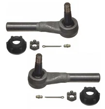 Moog Set of 2 Outer Steering Tie Rod Ends For Ford F-150 F-350 Bronco Ranger