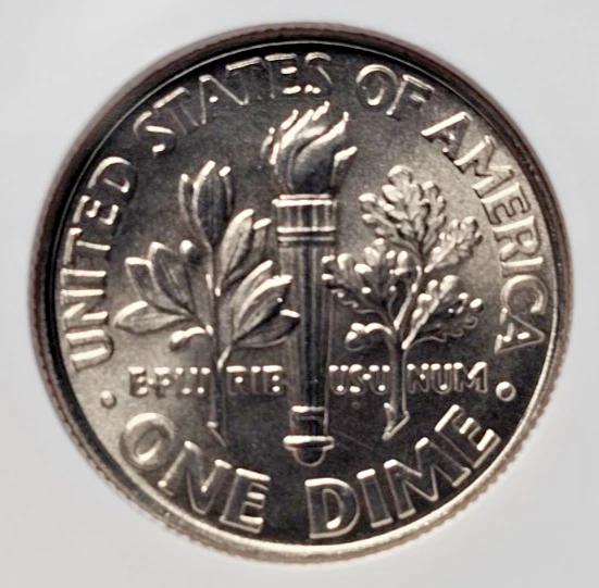 2005 P&D SMS Roosevelt Dimes NGC MS67 - Image 3 of 4